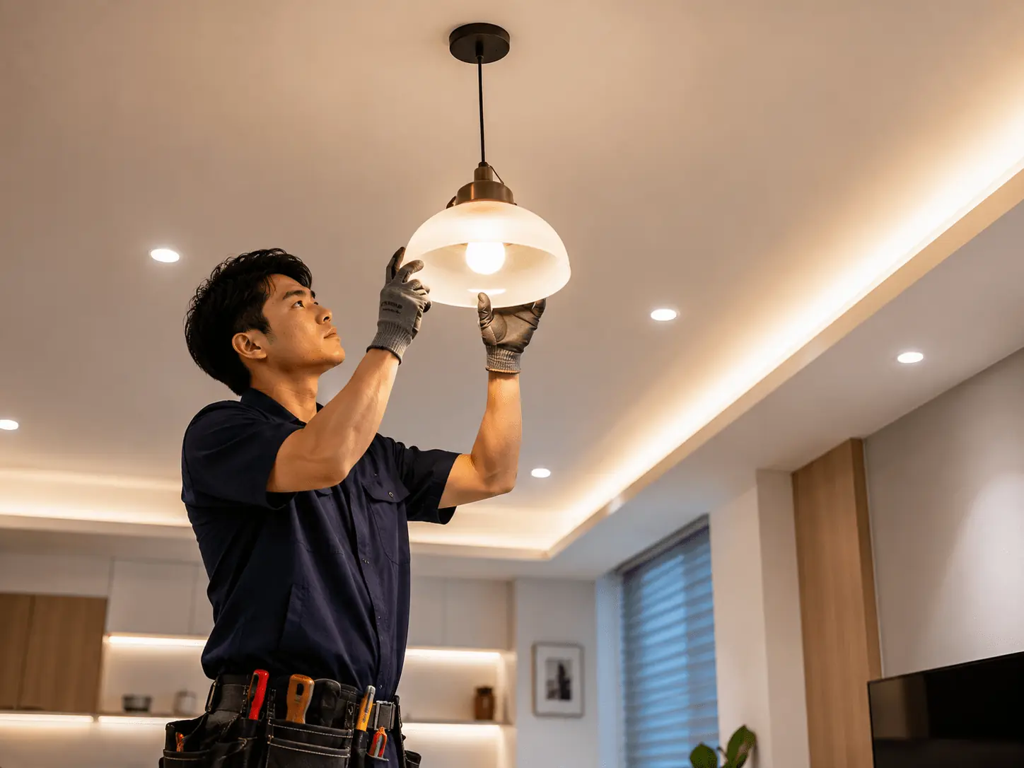 照明燈具安裝工程