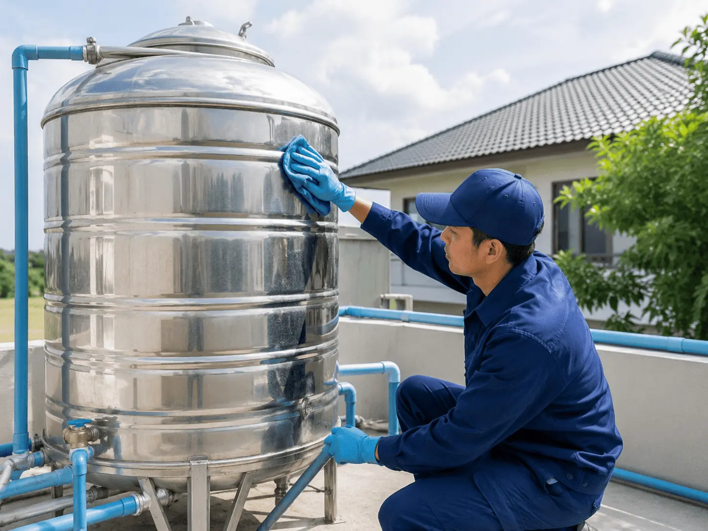 水塔與用水系統保養